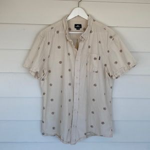O’Neill Mens Short Sleeve Button Down Shirt